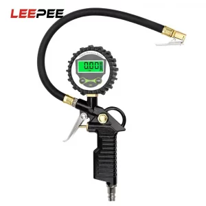 Auto EU Reifen Luftdruck Inflator Gauge Led-hintergrundbeleuchtung Fahrzeug Tester Digital LCD Display Inflation Überwachung Manometer